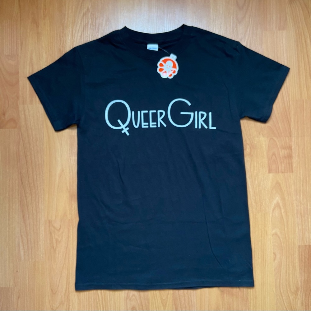 NWT Queer Girl Logo T-Shirt Size Adult Small